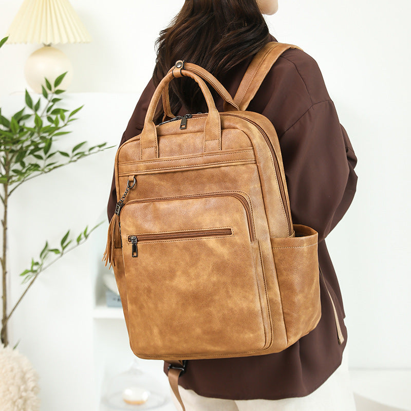 Unique Women's Large Capacity Computer Retro Backpacks