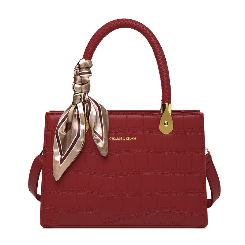 Women's Light Luxury Bride Red Wedding Mother Handbags