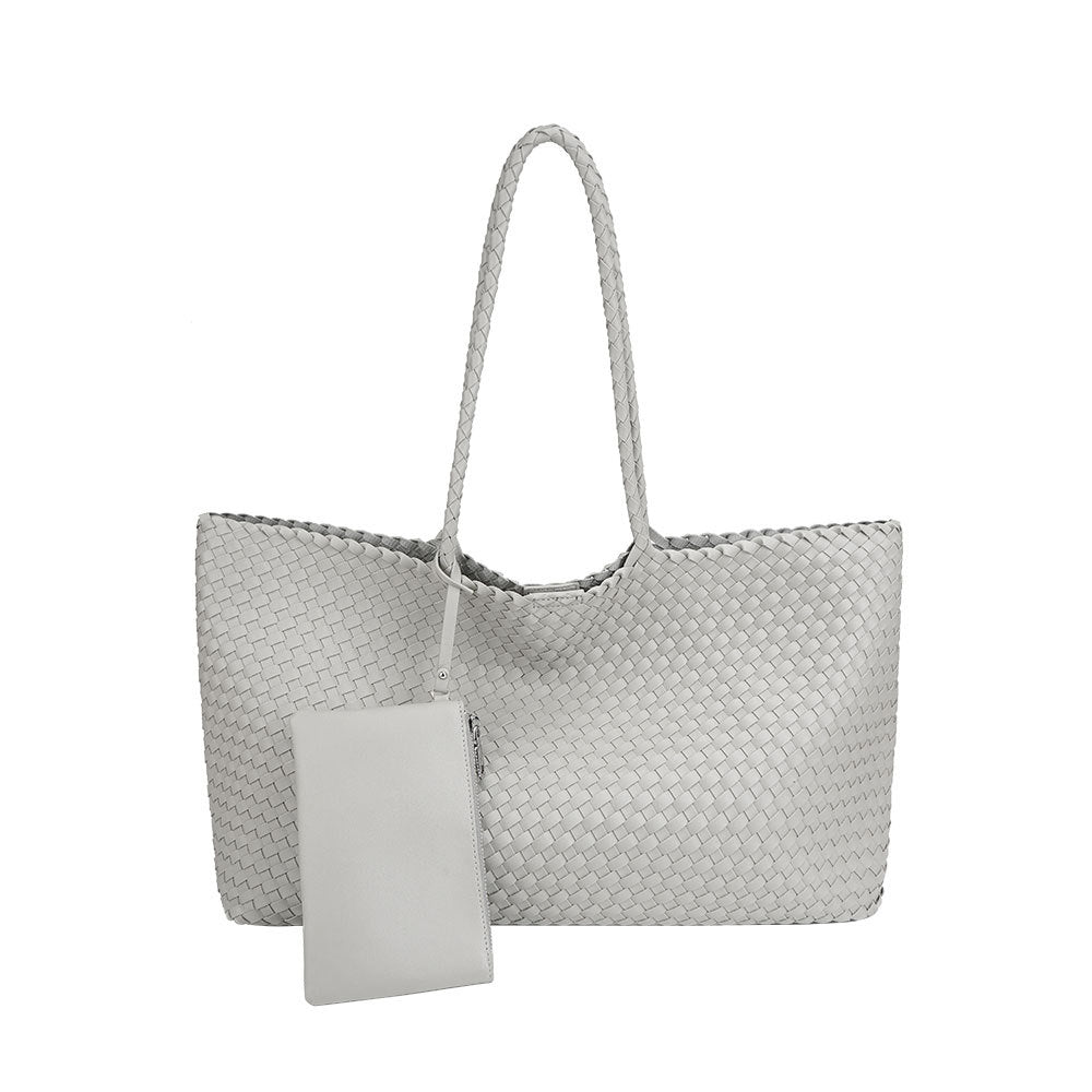 Women's Comfortable Large Capacity Hand-woven Portable Shoulder Bags