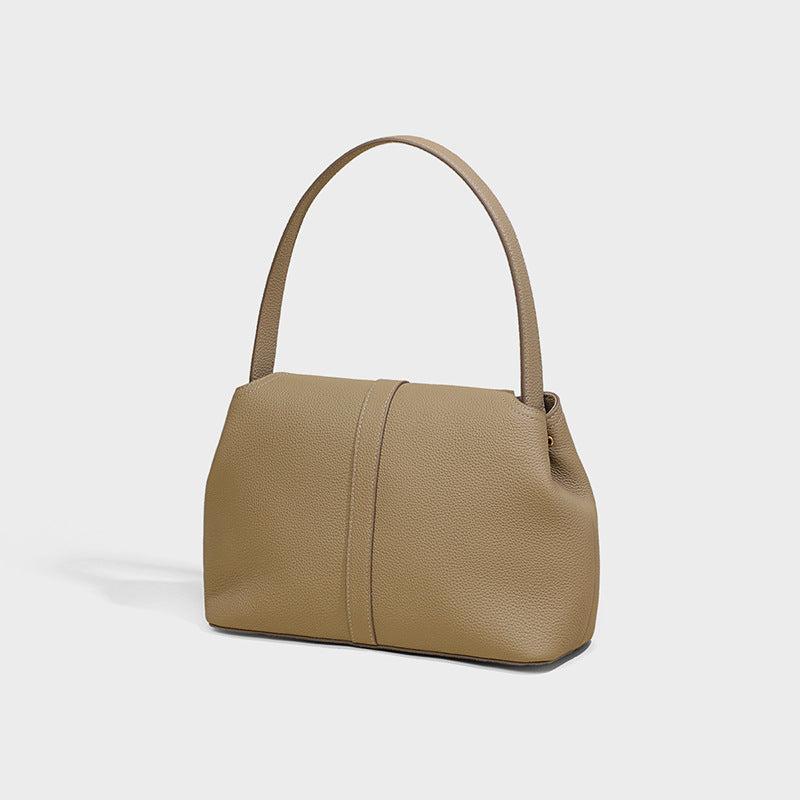 Women's Genuine Leather Underarm Large Capacity Crossbody Bags