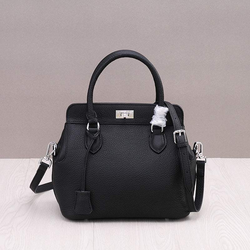 Women's Top Layer Cowhide Fashion Large Capacity Handbags