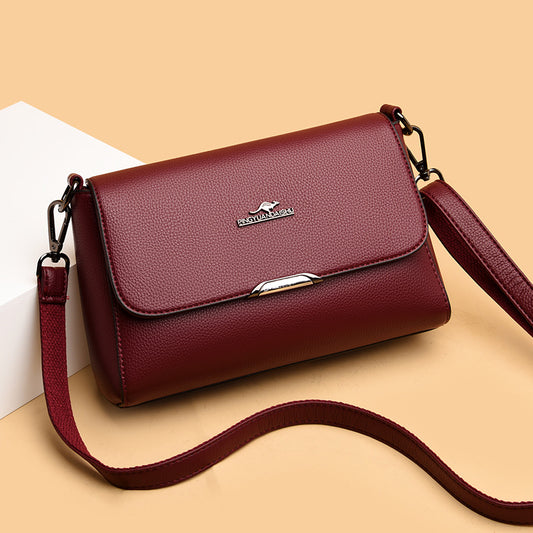 Women's Creative Plain Kangaroo Fashion Mom Crossbody Bags