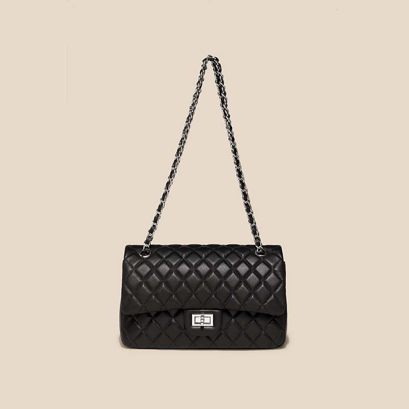 Women's Diamond Plaid Chain Light Luxury Classic Style Shoulder Bags
