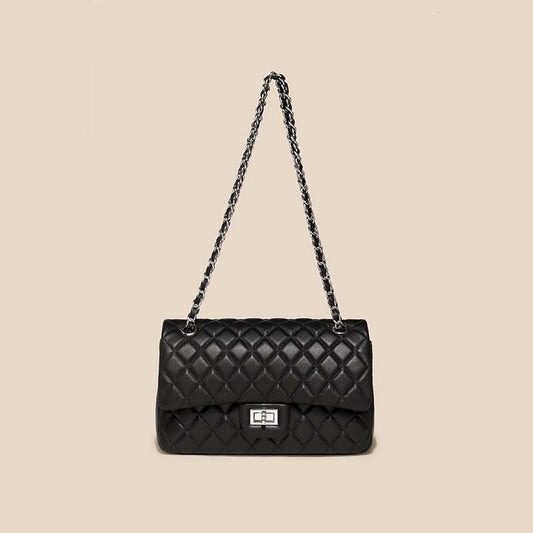Women's Diamond Plaid Chain Light Luxury Classic Style Shoulder Bags