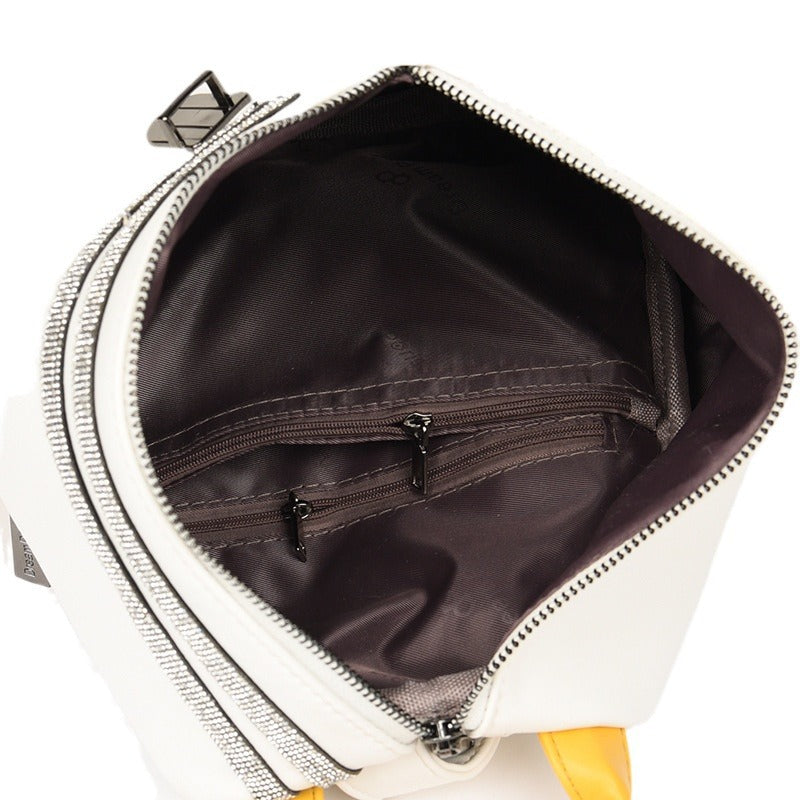 Women's Genuine Leather Korean Style Fashion Cowhide Backpacks