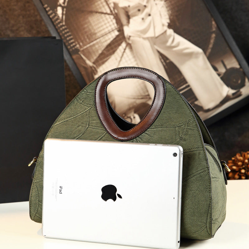 Women's Fashion Dumpling Send Mother Vintage Mother-in-law Handbags