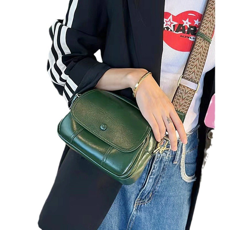 Women's Trendy Large Capacity Shell First Layer Shoulder Bags