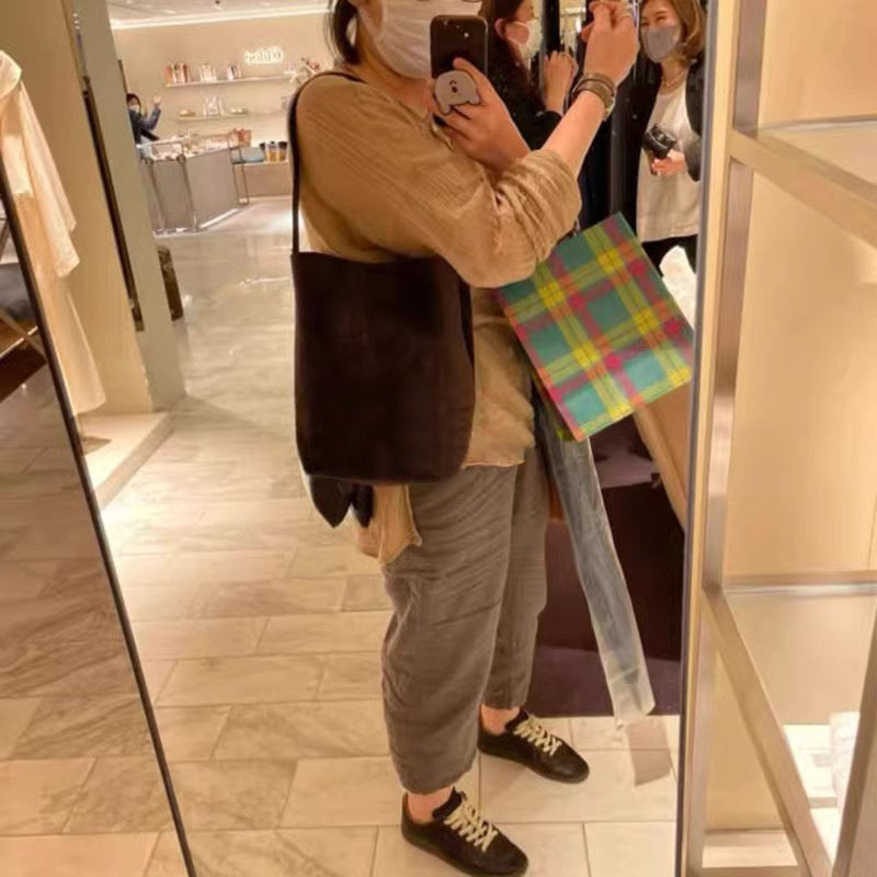 Creative Large Capacity Solid Color Niche Bags