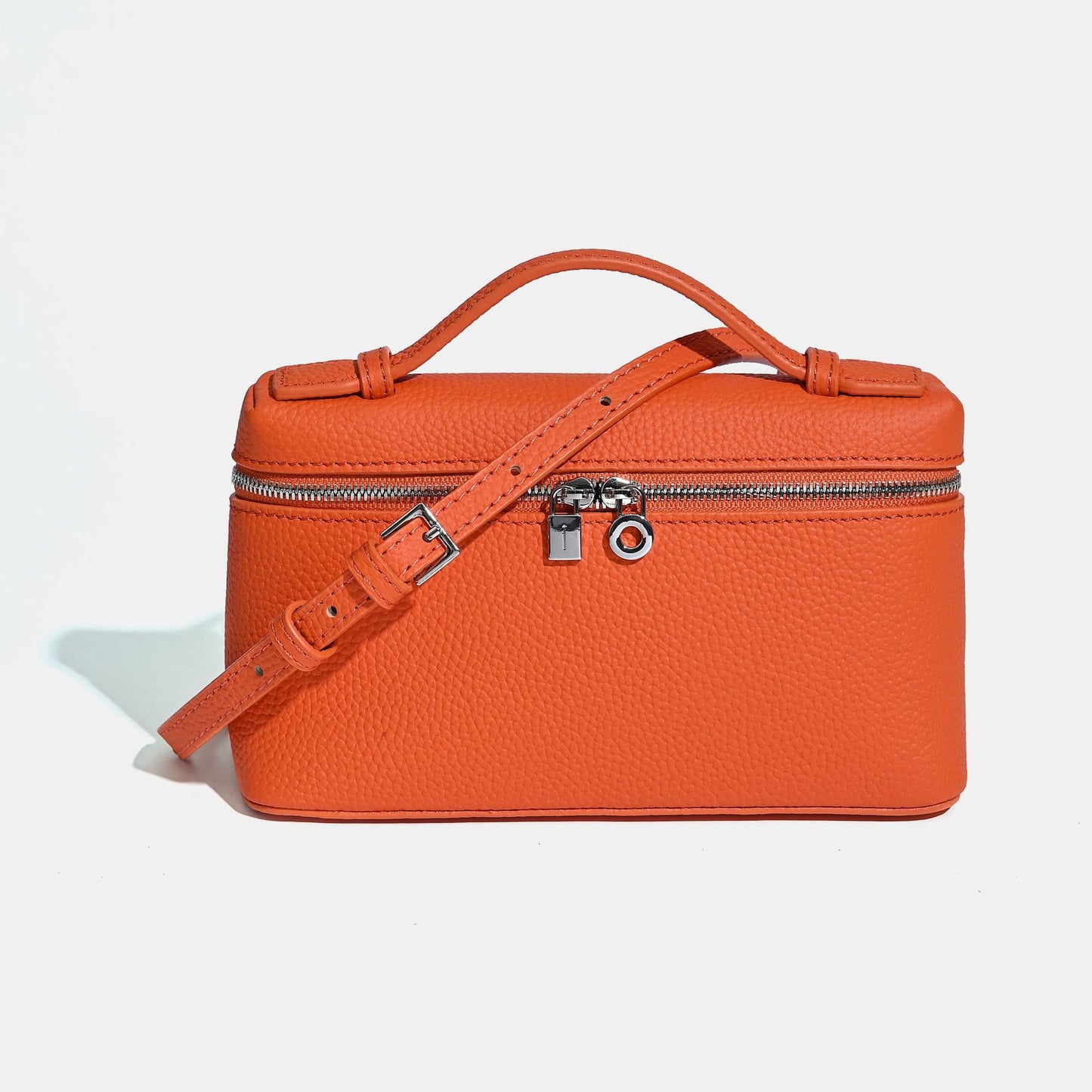 Women's Cowhide Lunch Box Genuine Leather Shoulder Bags