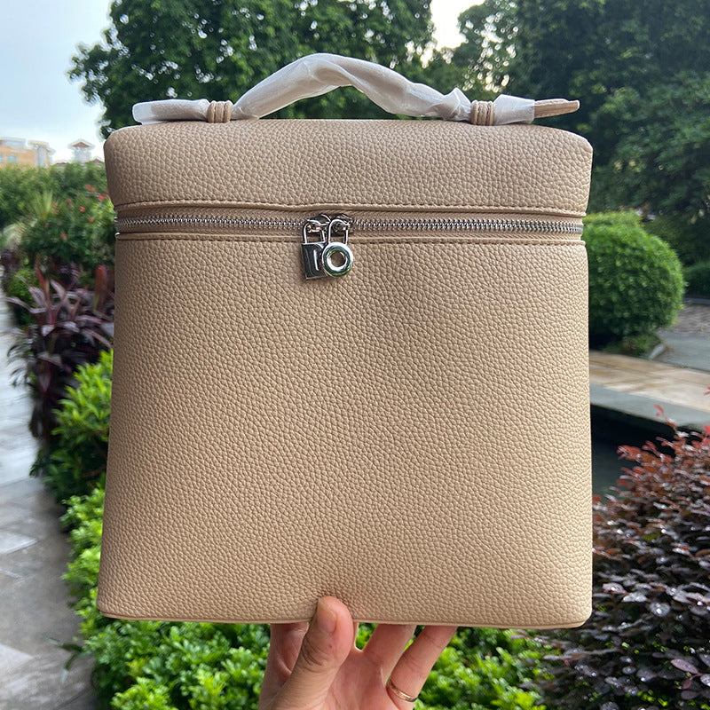 First Layer Cowhide Genuine Leather Portable Backpacks