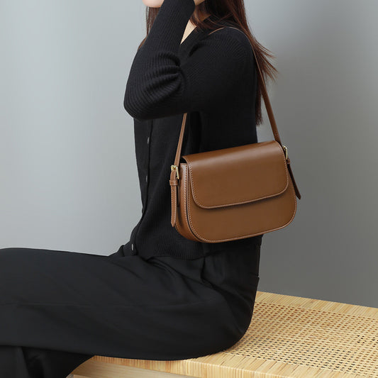 Summer Genuine Leather High-grade Fashion Underarm Bags