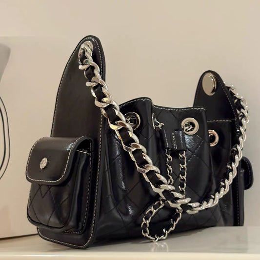 Women's Trendy Modified Rhombus Chain Fashionable Bags