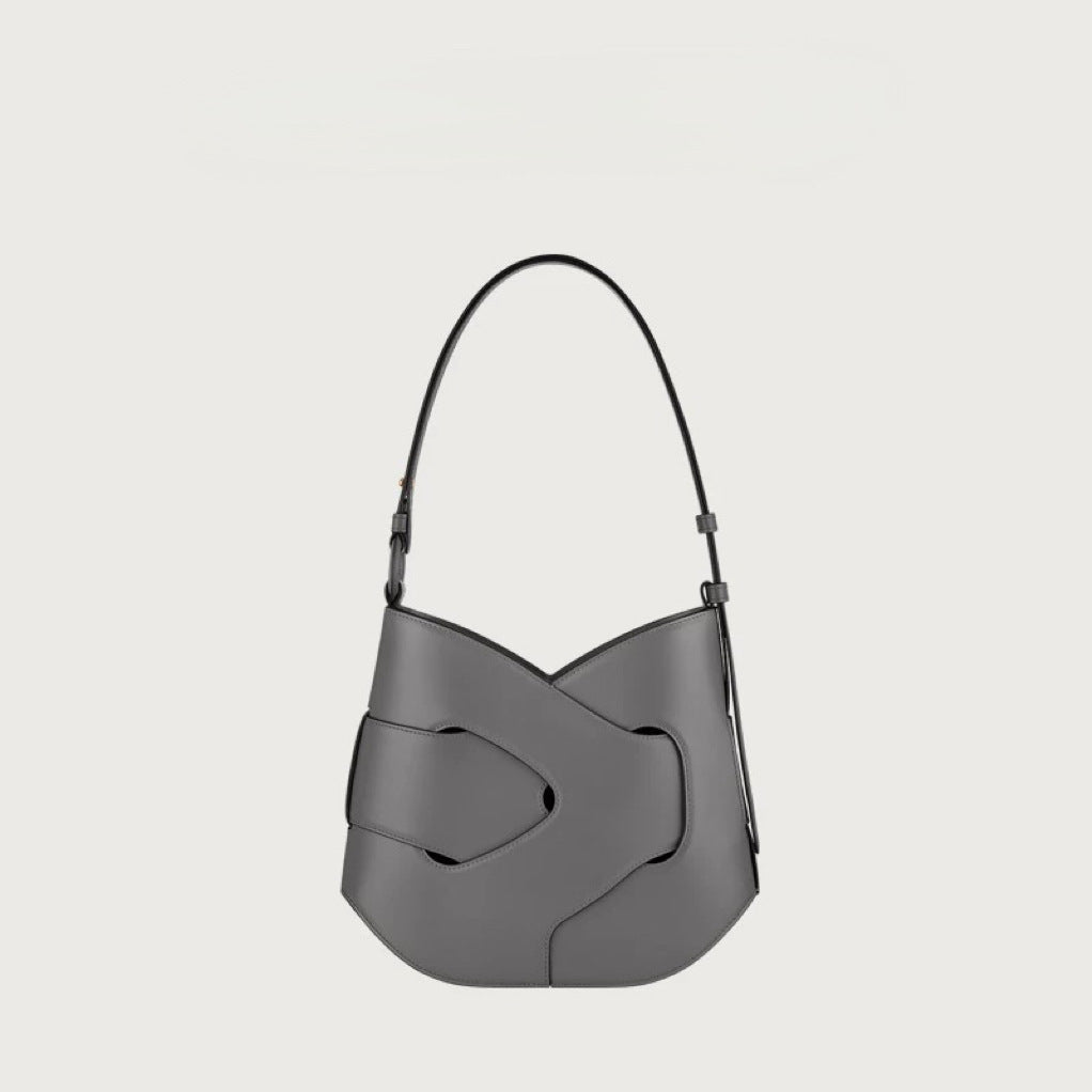 Women's French Niche Woven Twist Fashion Shoulder Bags