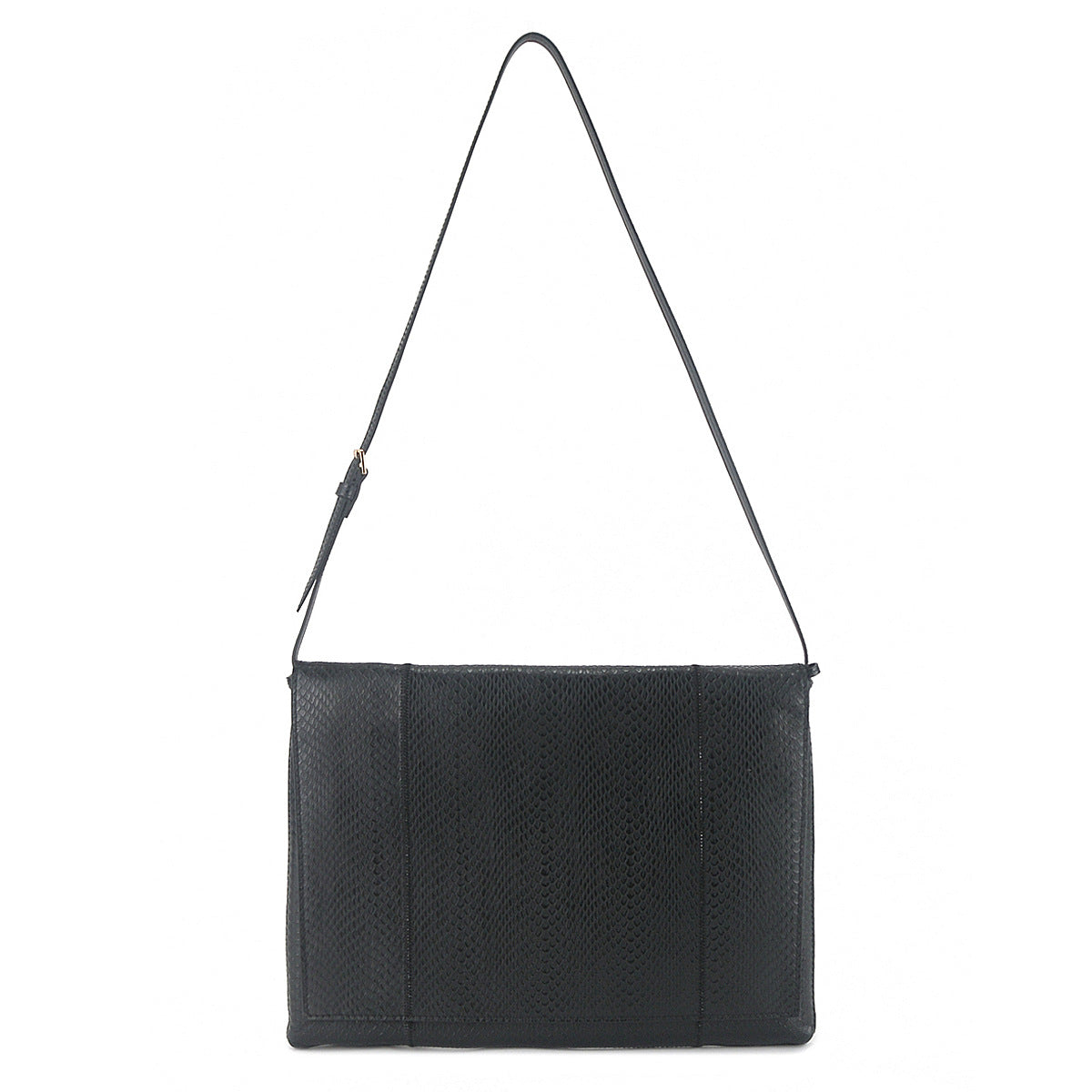 Senior Simple Envelope Sheepskin Flip Stitching Bags