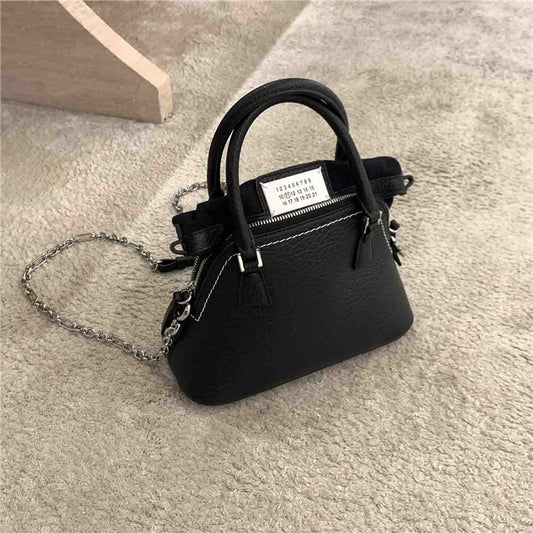 Women's Head Layer Cowhide Minority Genuine Leather Handbags