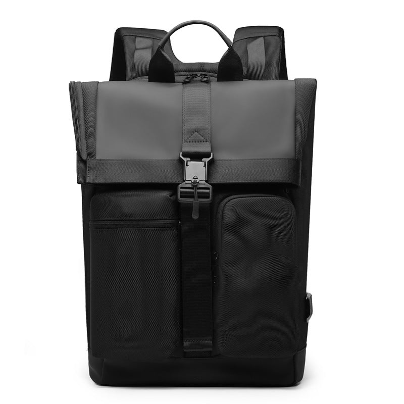 Men's Computer Waterproof Oxford Cloth Tide Backpacks