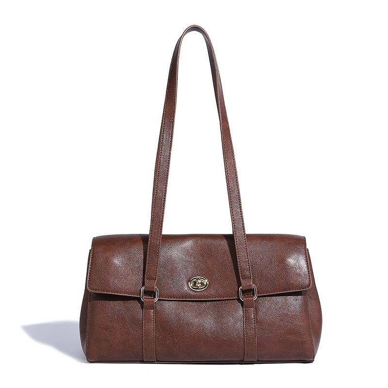 Style Retro Large Capacity Underarm High-grade Bead Pendant Shoulder Bags