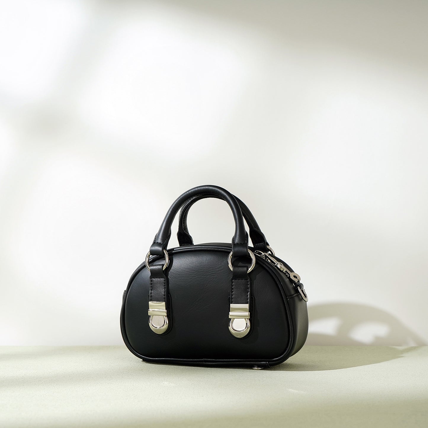 Genuine Leather High-grade Bowling Retro Mini Shoulder Bags