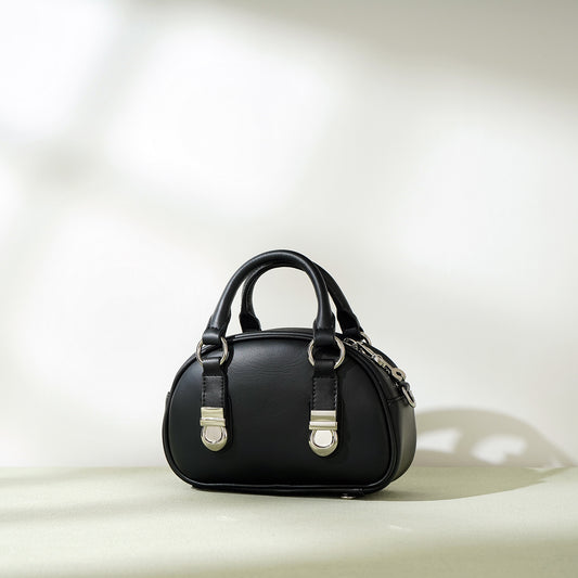 Genuine Leather High-grade Bowling Retro Mini Shoulder Bags