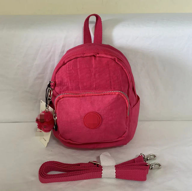 Winter Nylon Monkey Urban Simple Mini Backpacks