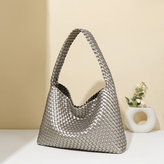 Women's Large Capacity Underarm Metal Sense Easy Shoulder Bags