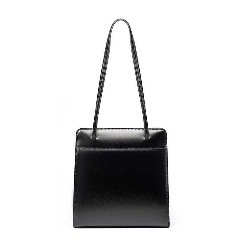 Women's Early Autumn High Sense Cowhide Retro Shoulder Bags