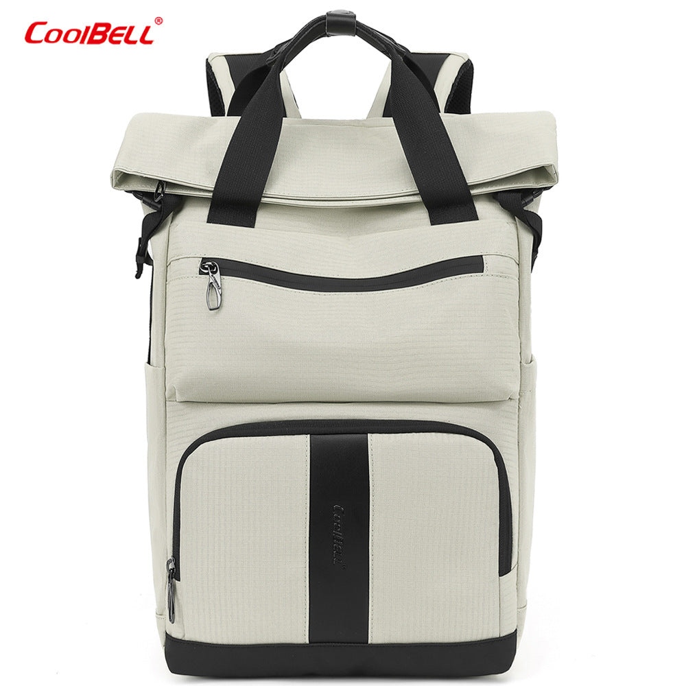 Fashionable Curved Edge Lightweight Large Capacity Waterproof Oxford Cloth Backpacks