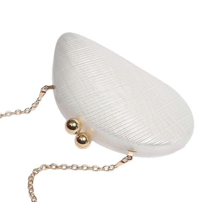 Women's Press Acrylic Wedding Banquet Clutch Chain Evening Bags