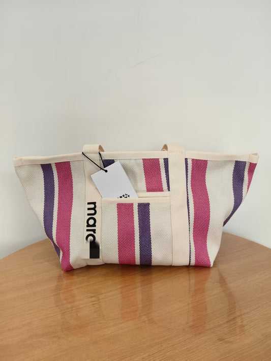 Creative Stylish Classic Woolen Woven Shopping Tote Bags