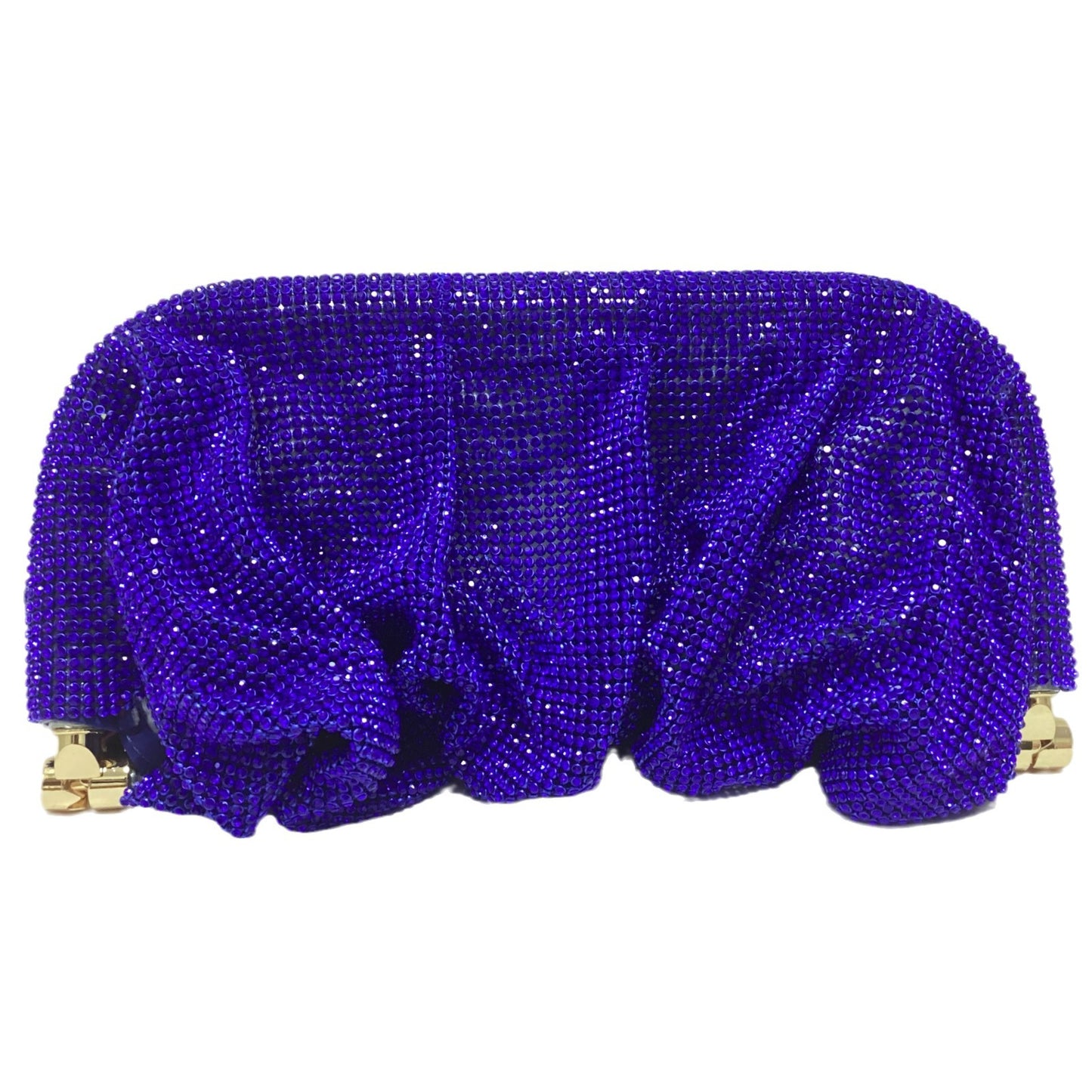 Women's Shiny Diamond Cloud Dumpling Dinner Rhinestone Crossbody Bags