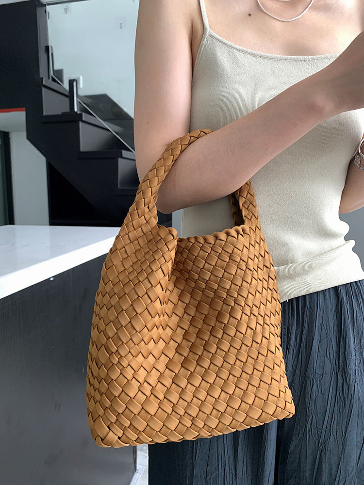 Women's Hand-woven Large Capacity Nylon Mother Chain Bags