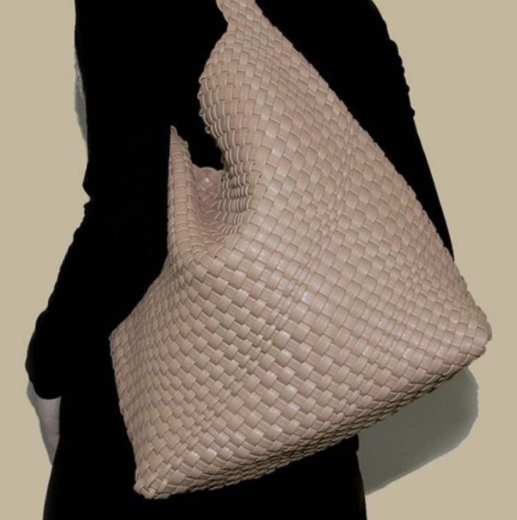 Casual Women's Hand-woven Underarm Fashion Large Tote Bags