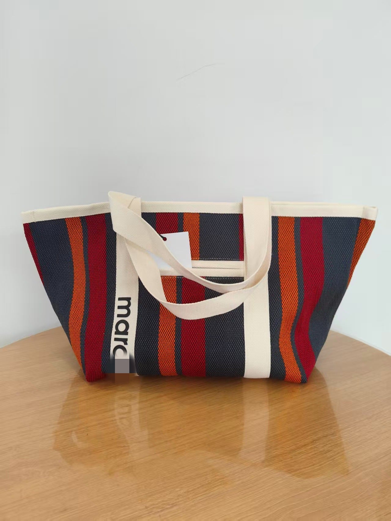 Creative Stylish Classic Woolen Woven Shopping Tote Bags