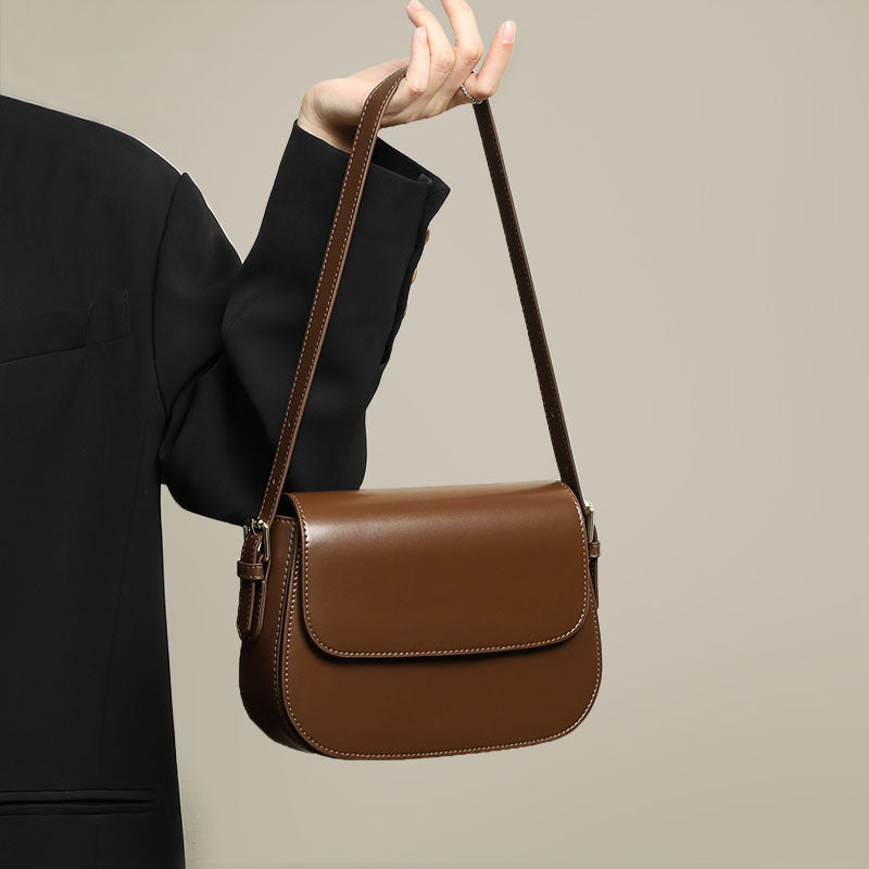 Summer Genuine Leather High-grade Fashion Underarm Bags
