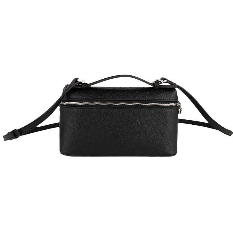 Women's Cowhide Lunch Box Camel Pattern Crossbody Bags