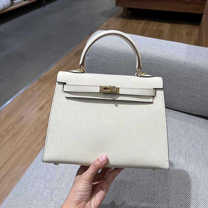 Women's Second Generation Palm Print Kelly Leather Fashion Pouches Mini Shoulder Bags