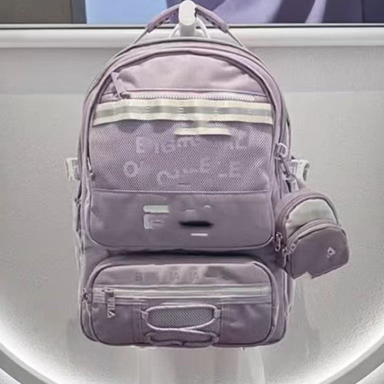 Women's & Men's & Flyer Junior Senior High Trendy Large Capacity Backpacks