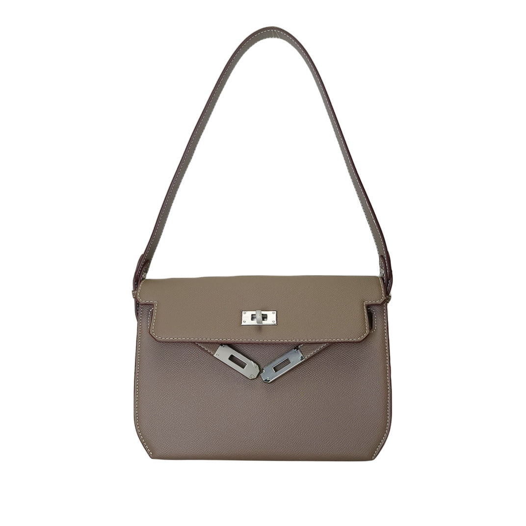 Women's Leather Summer Kelly Underarm High-grade Commuter Handbags