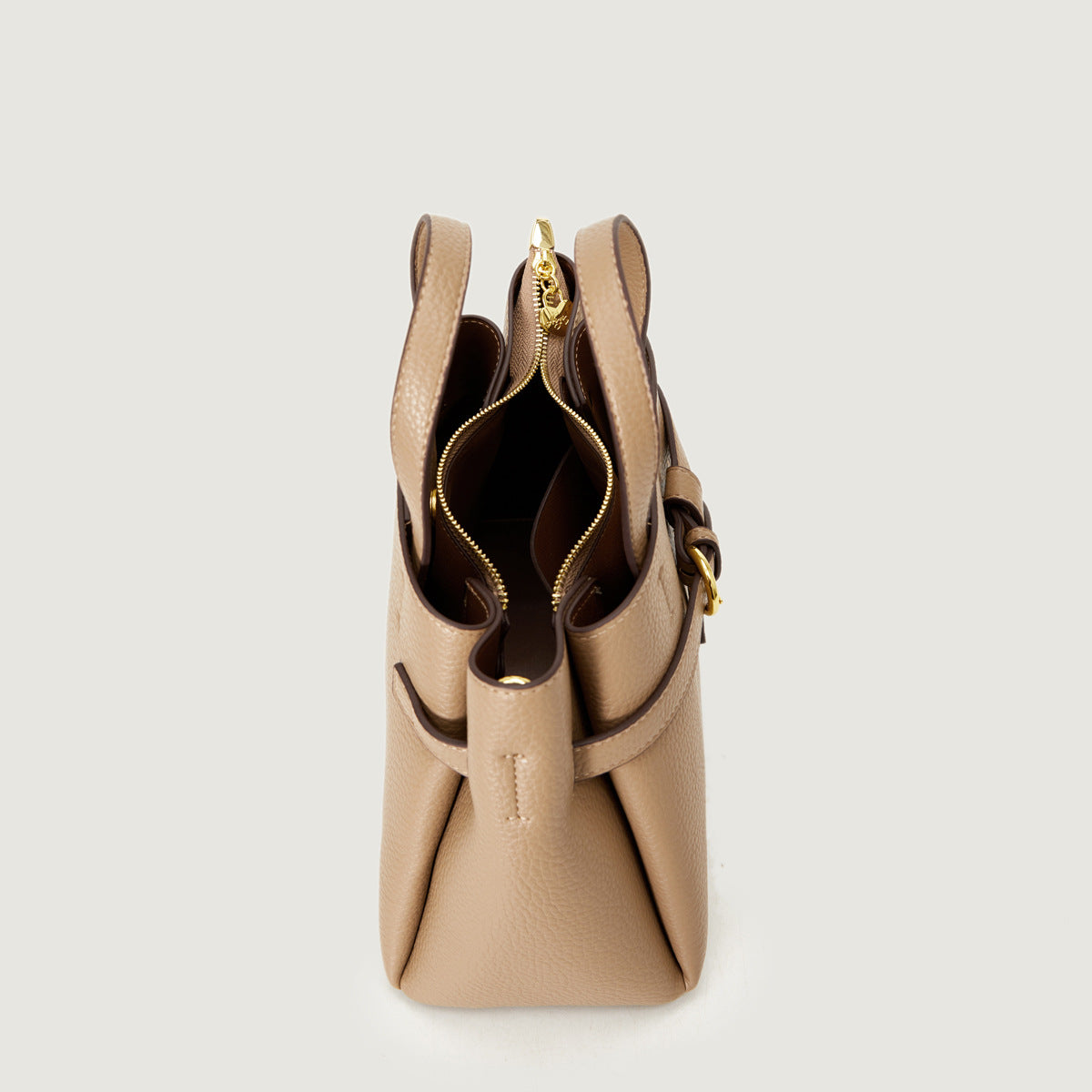 Women's Leather Large Capacity Commuter Mom Temperament Handbags