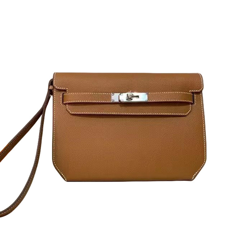 Women's Leather Summer Kelly Underarm High-grade Commuter Handbags