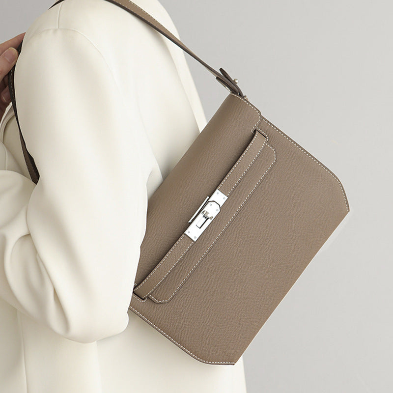 Women's & Men's & Retro High-grade Versatile Underarm Commuter Large Shoulder Bags