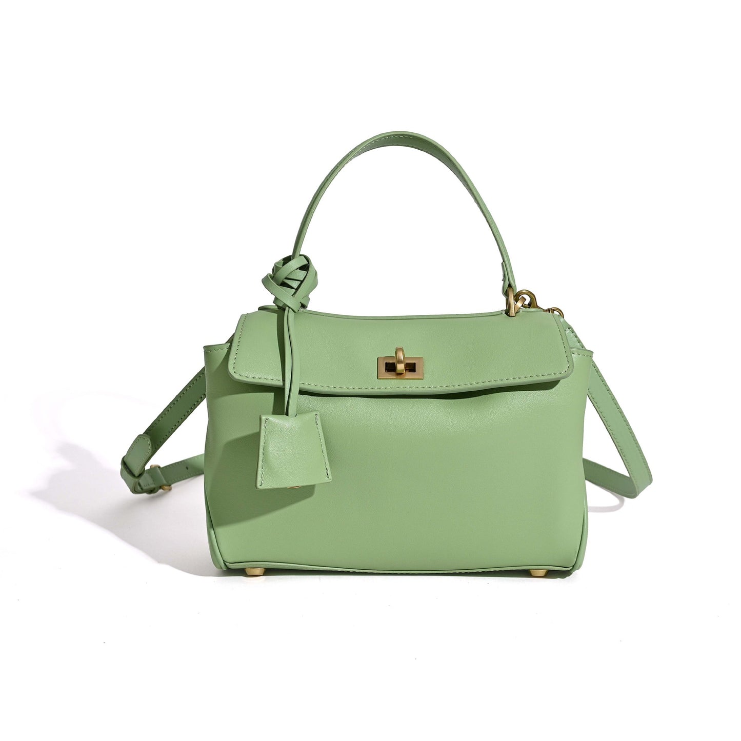 Women's Mini First Layer Cowhide High Sense Simple Handbags