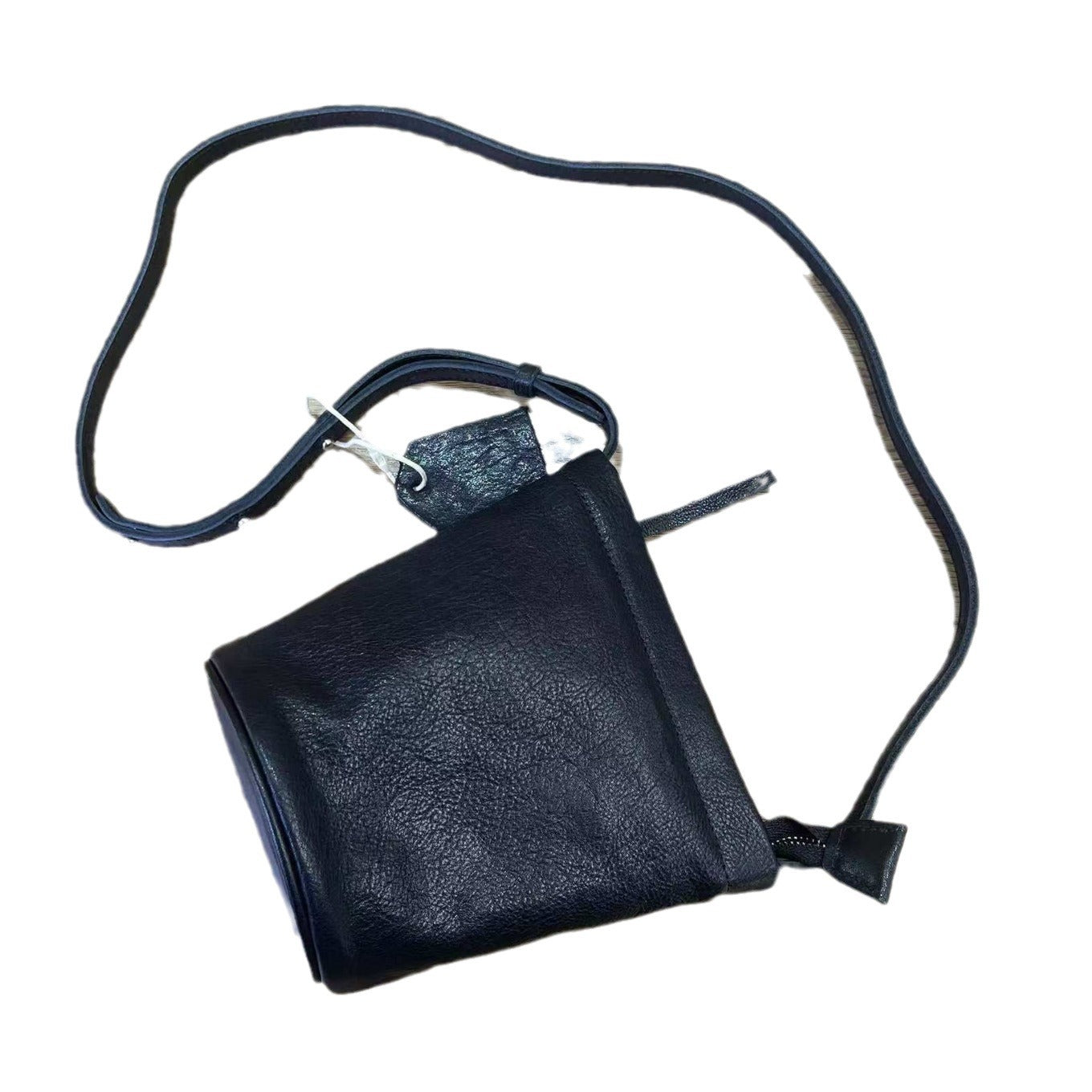 Mobile Retro Simple First Layer Cowhide Crossbody Bags