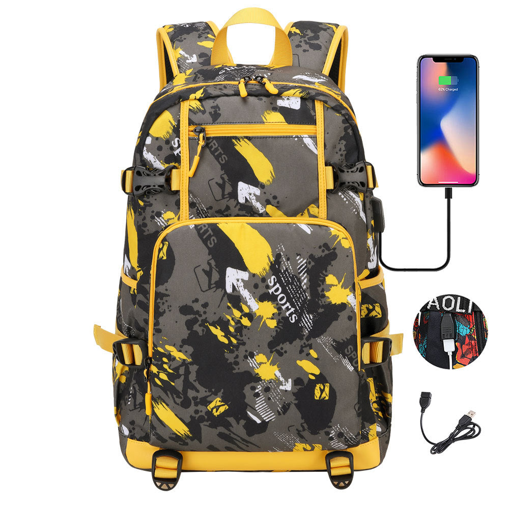 Women's & Men's & Printed Youth Large Capacity Backpacks