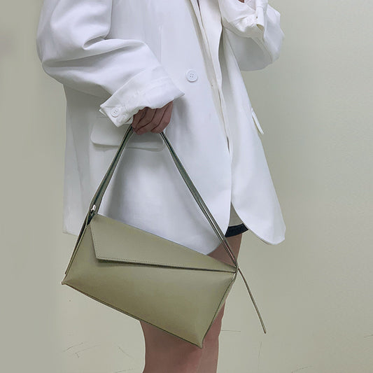 Women's Genuine Leather Niche Classic Box Simple Fashion Shoulder Bags