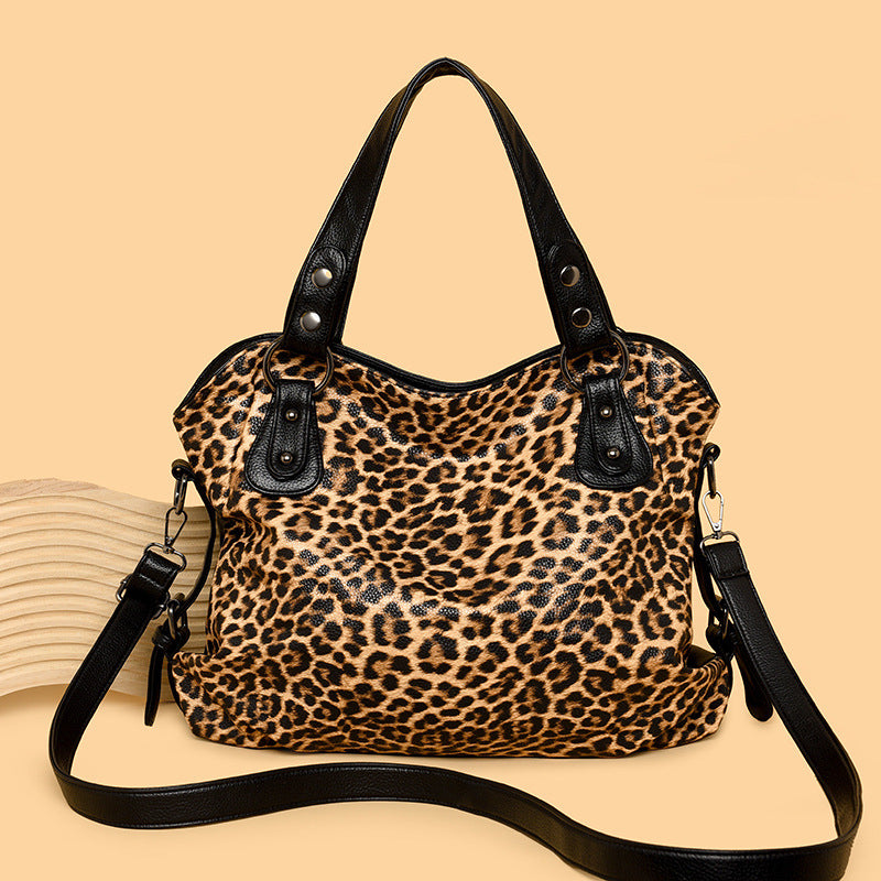 Women's Print Motorcycle Atmospheric Zebra Commuter Vintage Style Bags