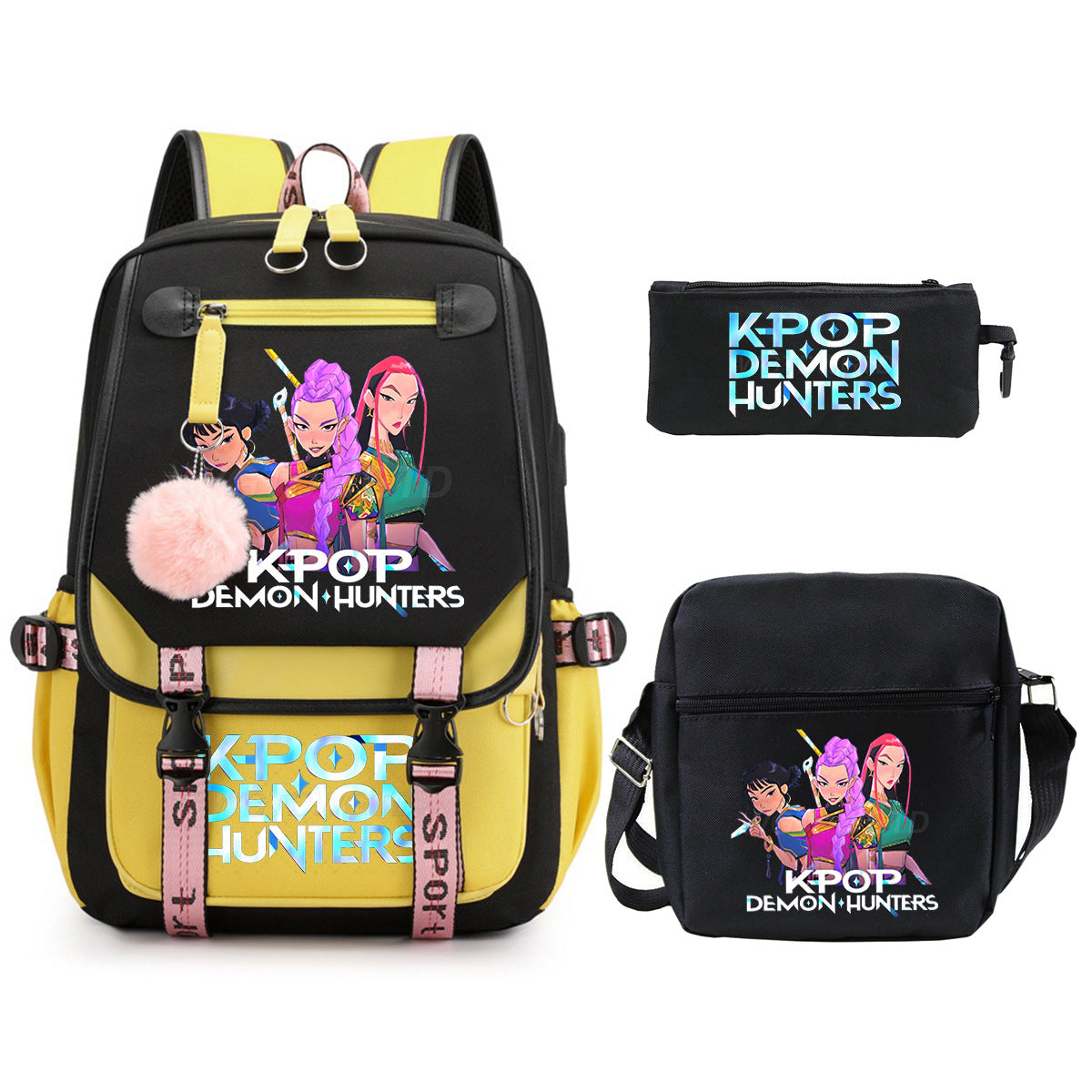 Comfortable Slouchy Anime Merchandise Printed Fashion Bags