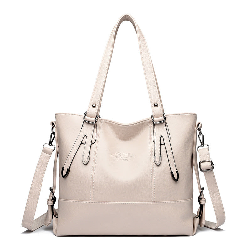 Casual Classy Women's Leather Underarm Large Bags