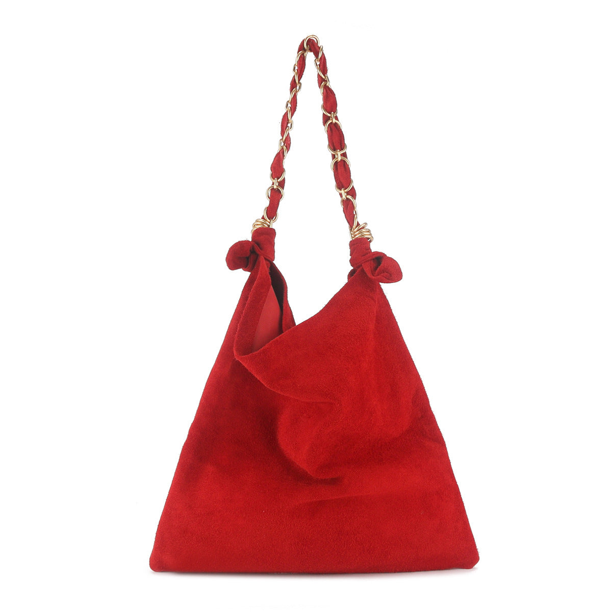 Design Idle Style Frosted Cowhide Retro Bucket Bags