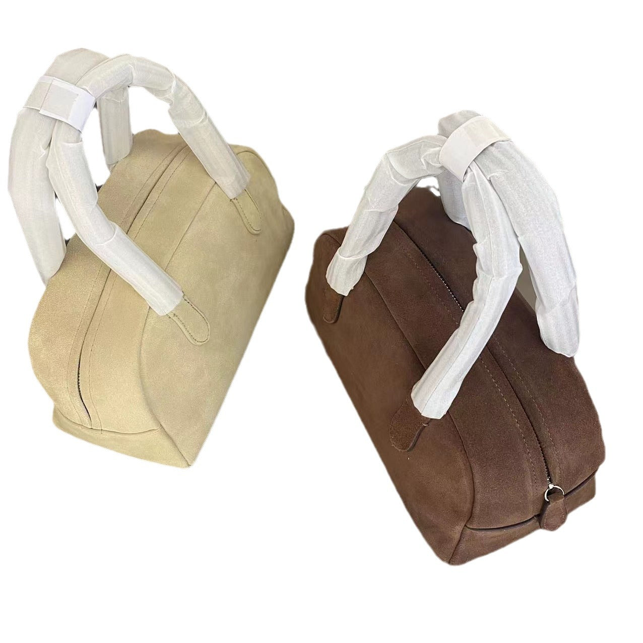 Women's Capacity Of Genuine Leather Portable Boston Crossbody Bags
